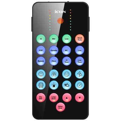 Icon LivePod Plus MicroStudio Interface