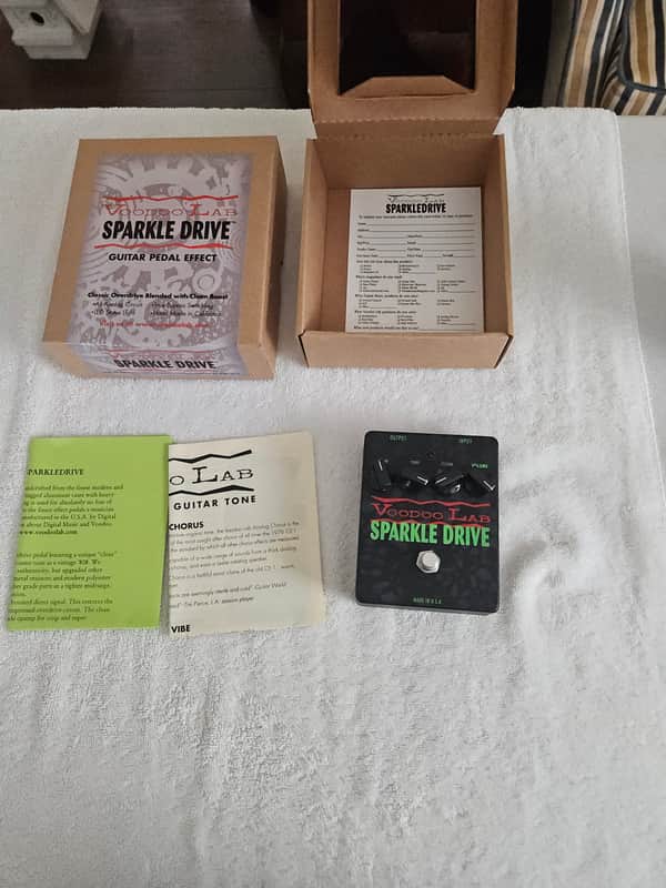 Voodo labs sparkle driver, mint condition in the box Sparkle drive,mint condition image 1