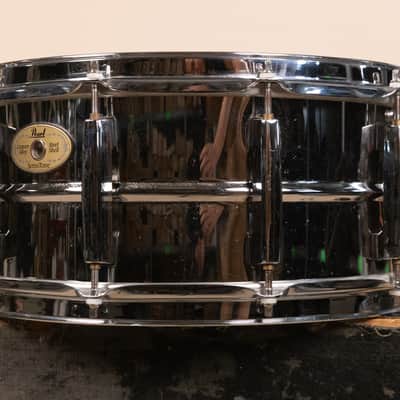 2010s Pearl 6.5x14 Steel Sensitone Snare Drum image 2