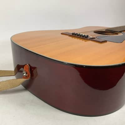 Washburn D12-12N 12-String Acoustic Guitar & Hard Case ***NECK CRACKED*** image 16