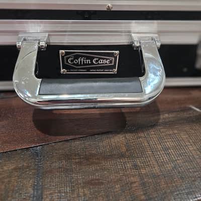 Coffin Case DL125SK Dark Line Series Skull-Embossed Coffin Flight Case 2000 - Black image 4