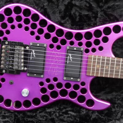 Abel Axe Aluminum Strat 1995 Violet image 1