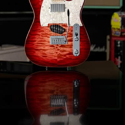 Tom Anderson Top T Classic - Natural Red Burst image 22