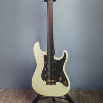 2016 Schecter USA Custom Shop Masterworks Traditional Dream Machine Vintage White M16-0201 w/OHSC image 2