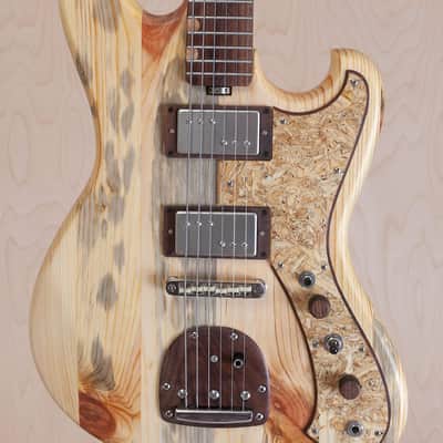 Strack Guitars  Salvaged Pine Offset image 2
