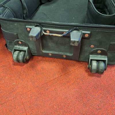 Stagg KTC-128 Lightweight Keyboard Soft Case with Wheels 2020s - Black image 3