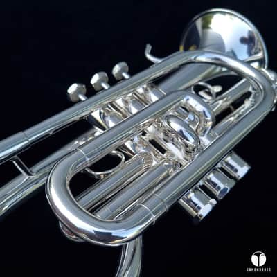 Custom Schilke Chicago XA1 English style cornet mouthpiece gamonbrass image 13