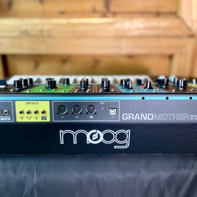 Moog Grandmother 32-Key Semi-Modular Analog Synthesizer (USA) - Black / Multi-Colored Panel image 12