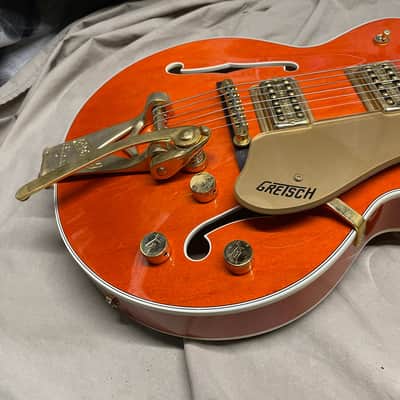 Gretsch G6122 Jr. 6122 Country Classic Junior Guitar with Case MIJ Japan 1999 Orange image 10