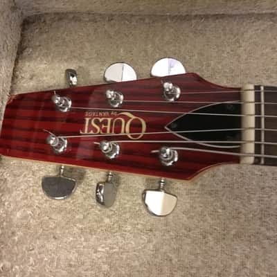 Vantage Quest Travel Electric guitar Matsumoku 1982 w case Very Cool image 2