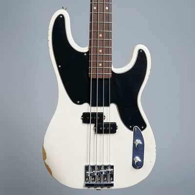 Fender Mike Dirnt Signature Precision Bass 2024 - Roadworn White Blonde image 1