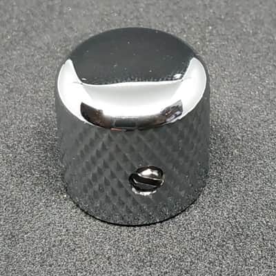 1 Chrome Big Grip Telecaster Metal Dome Knobs for 6mm Pots