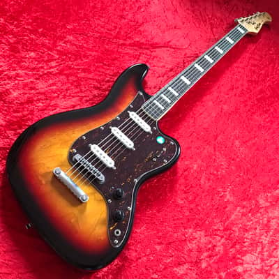 Harley Benton GuitarBass VS - Bass VI style in Sunburst image 5