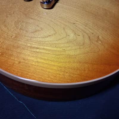 2016 Gibson Les Paul Traditional Plain Top Zebra Lemon Burst image 2