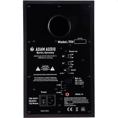 ADAM AUDIO T5V 140w Total Active Ribbon Tweeter Studio Reference Monitor Pair image 3