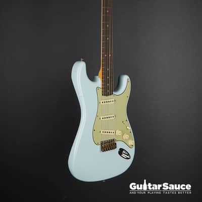 Fender Custom Shop 64 L-Series Stratocaster Journeyman Relic Faded Namm Limited Edition Custom Built 2024 - Sonic Blue (Cod.1884NG) image 5