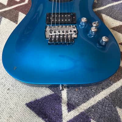 1989 ESP Horizon Custom Condorde Lawsuit Headstock Sinclair Trem with Bar OHSC image 3