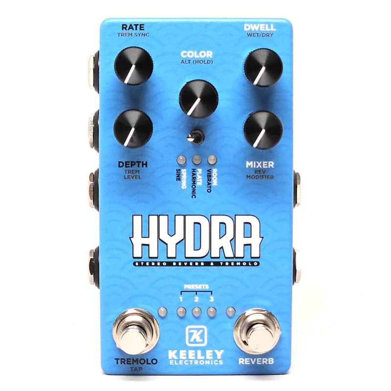 Keeley Hydra Stereo Reverb & Tremolo