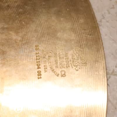 Zildjian 14" A Custom Mastersound Hi Hat Cymbal Pair Bild 10
