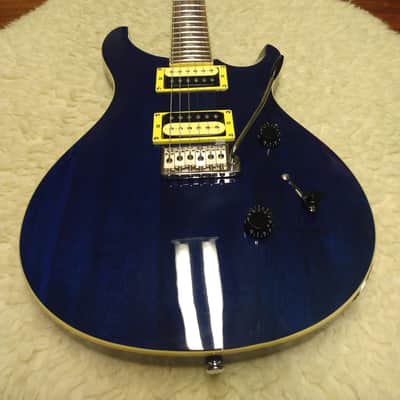 PRS 2019 SE Standard 24 Translucent Blue w/Gator Padded Bag image 1
