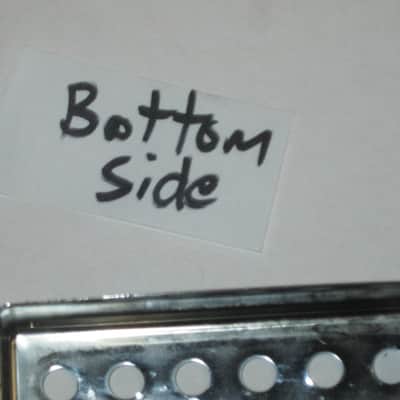 lightly used (has less than light average wear) genuine Gibson PRPC-015 Chrome Bridge Humbucker Cover - BRIDGE pole spacing: 52mm image 18