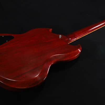 Gibson Custom Shop 1963 SG Special Reissue Lightning Bar VOS Cherry Red - SGSP63VOCHNH1 373 image 7
