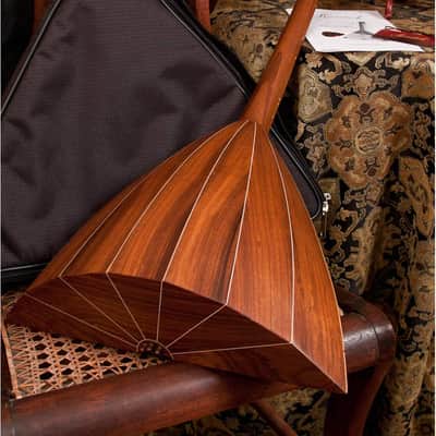 Includes: Roosebeck Deluxe Prima Balalaika W/ Padded Gig Bag + Snark Clip-on Chromatic Tuner image 3