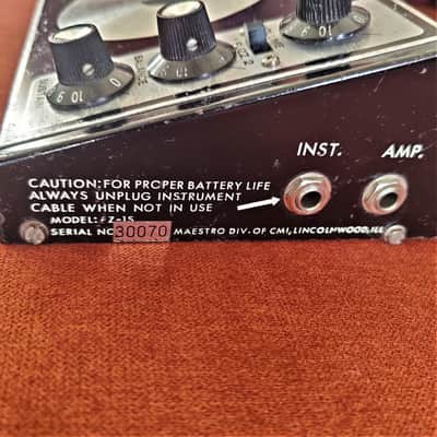 Maestro Fuzz-Tone FZ-1S 1970s - Black image 4
