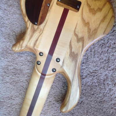 Simonetti 6 String lefty Bass mid-2000 hand rubbed finish image 12