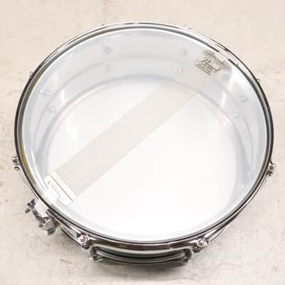 Pearl 5.5x14" Chrome 8 Lug Steel Shell Snare Drum image 9