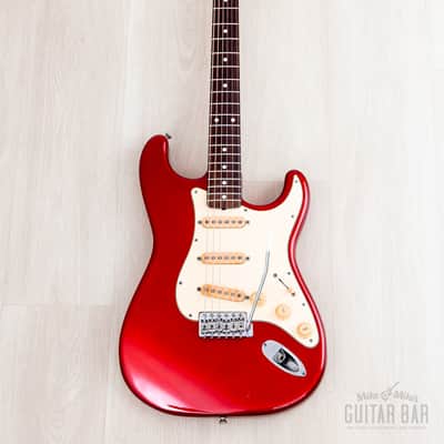 1992 Fender Stratocaster ‘62 Vintage Reissue ST62-53 Candy Apple Red 100% Original, Japan MIJ Fujigen image 2