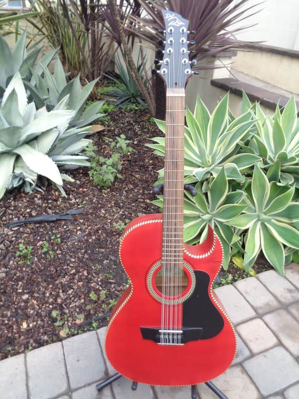Del Rio/Pasaye Bajo Quinto 2019 Transparent Red image 1