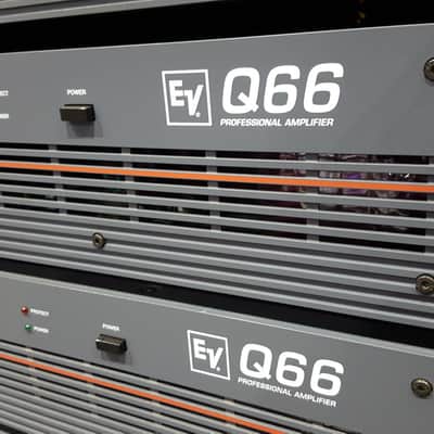 Electro Voice EV Q66 Professional Stereo Power Amplifier image 1