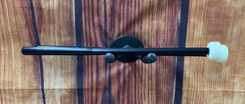 KMC Model TM-3-U Timpani Mallets - Pair - Black Steel, Rubber Grips ,felt tip image 1