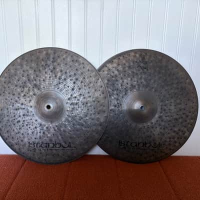 Istanbul Agop 15" OM Cindy Blackman Signature Hi Hat Cymbals 974g 1169g image 1