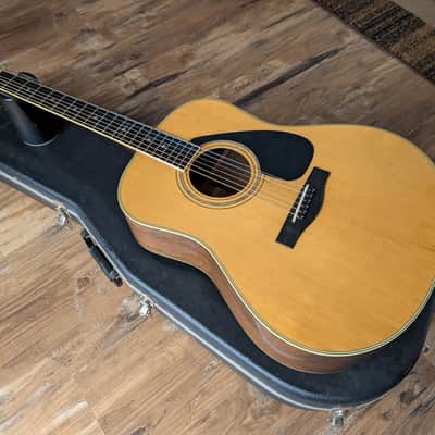 Yamaha LL-35 Acoustic Jumbo Guitar Vintage Luxury Series Natural W/HSC image 11