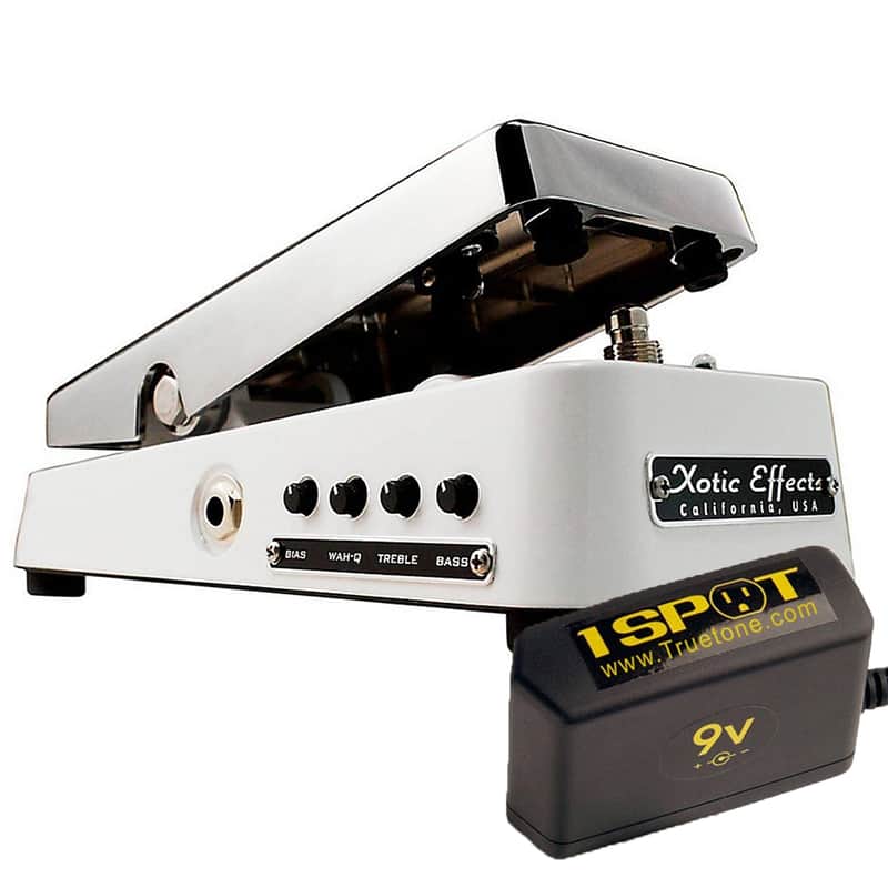 Xotic XW-1 Wah Pedal Bundle w/ Truetone 1 Spot Space Saving 9v Adapter image 1
