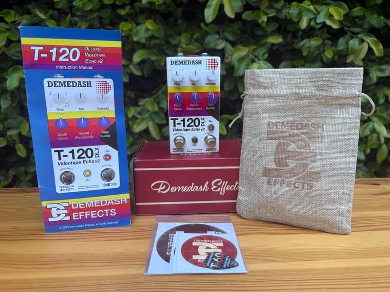 Demedash Effects T-120 Deluxe Videotape Echo V2 | Reverb