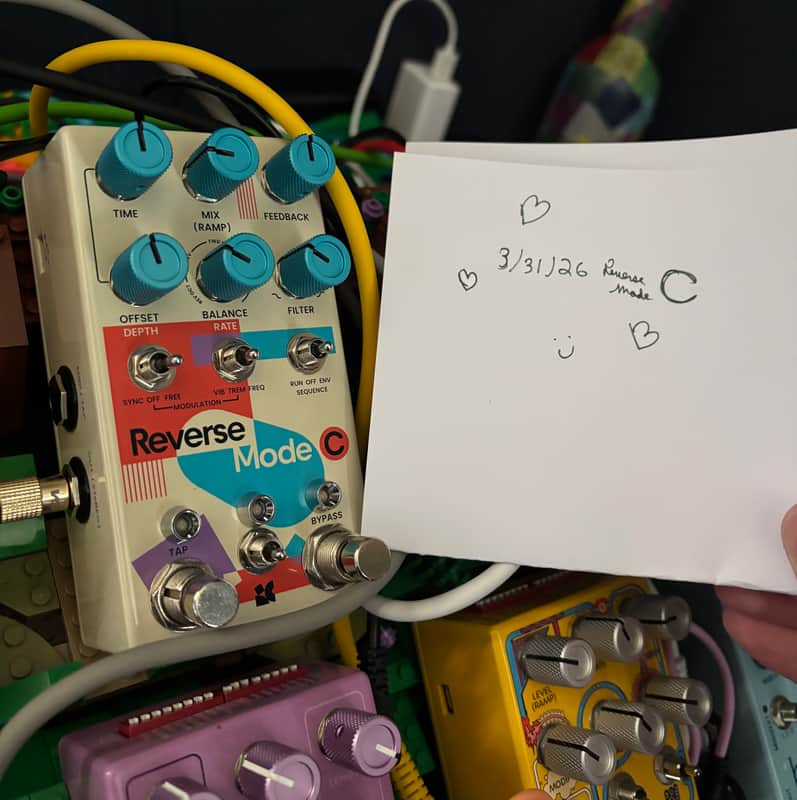 Chase Bliss Audio Reverse Mode C