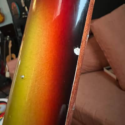 Teisco Del Rey ET-311 1960s - Sunburst image 8
