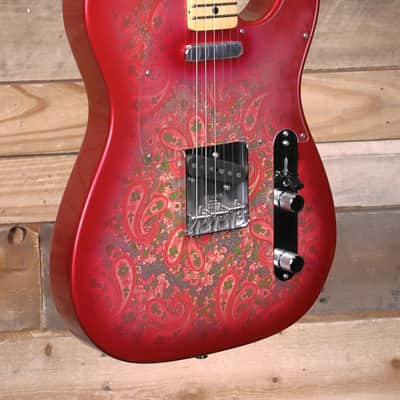 Fender Vintage Custom '68 Telecaster NOS Electric Guitar Pink Paisley w/ Case image 2