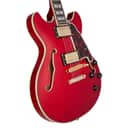 D'Angelico Mini Double Cut Semi-Hollow w/ stop-bar tailpiece