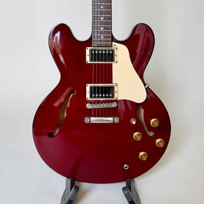 2017 Gibson Memphis ES-335 Dot Wine Red image 1