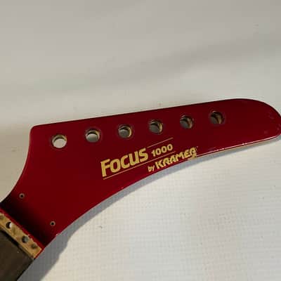 1985 Japan Kramer Focus 1000 Hockey Stick Non Tilt Guitar Neck 22 Frets Floyd Ready image 4
