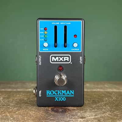 MXR MX100 Rockman X100 Analog Tone Processor 2025 - Present - Black / Blue image 2