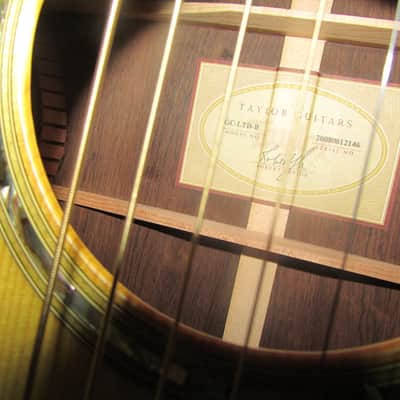 Taylor GC LTD B 2008 Natural Brazilan Rosewood Grand Concert Acoustic Electric image 18