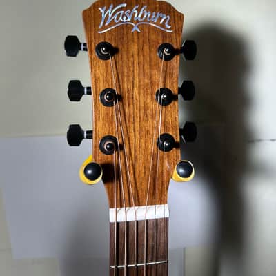 Washburn Acoustic/Electric Bella Tono Suprema Guitar - Natural Finish image 3
