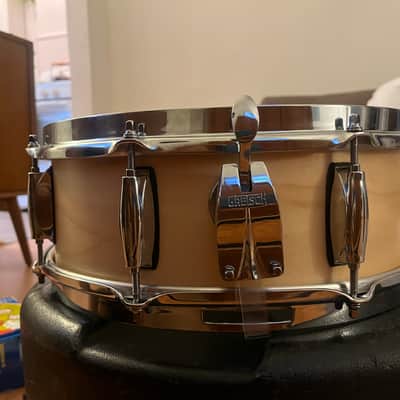 Mint Gretsch 5x14 Brooklyn Straight Satin Snare Drum image 2