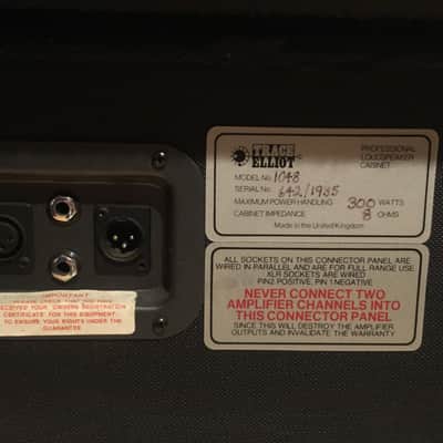 Toto Trace Elliot Mike Porcaro Tour bass rig  90s image 7