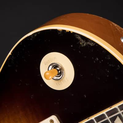 2022 - Gibson Custom Shop Made 2 Measure Murphy Lab '59 Les Paul Standard Murphy Painted Ultra Heavy Aged Kindred Burst #91950A image 17